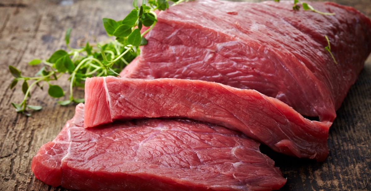 fresh raw meat